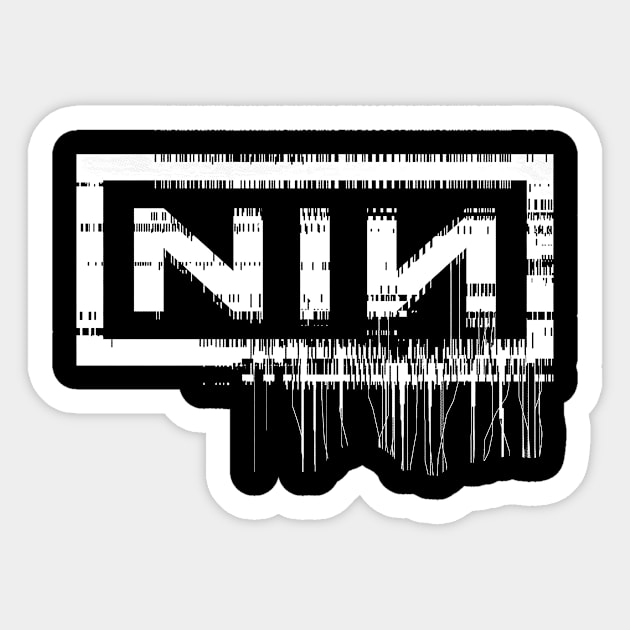 NIN Sticker by meantibrann